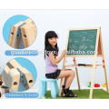 natural wooden manufacture mini whiteboard easel flexible magnetic easel